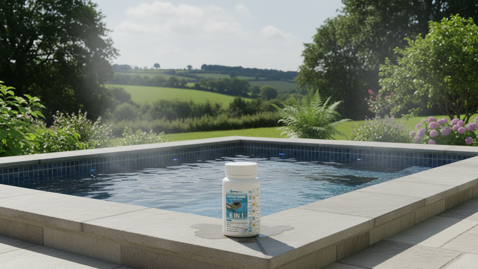 Deep Blue Pro - 5-Way Chlorine Test Strips 50 Strips Chlorine PH TA Bromine hardness - Image 5